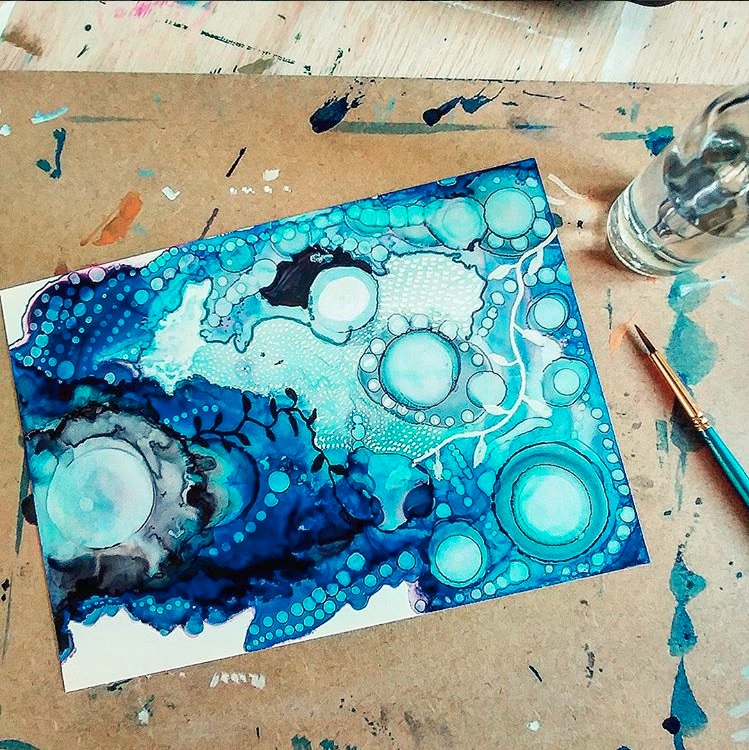 The Use of Isopropyl Alcohol with Acrylic Paint