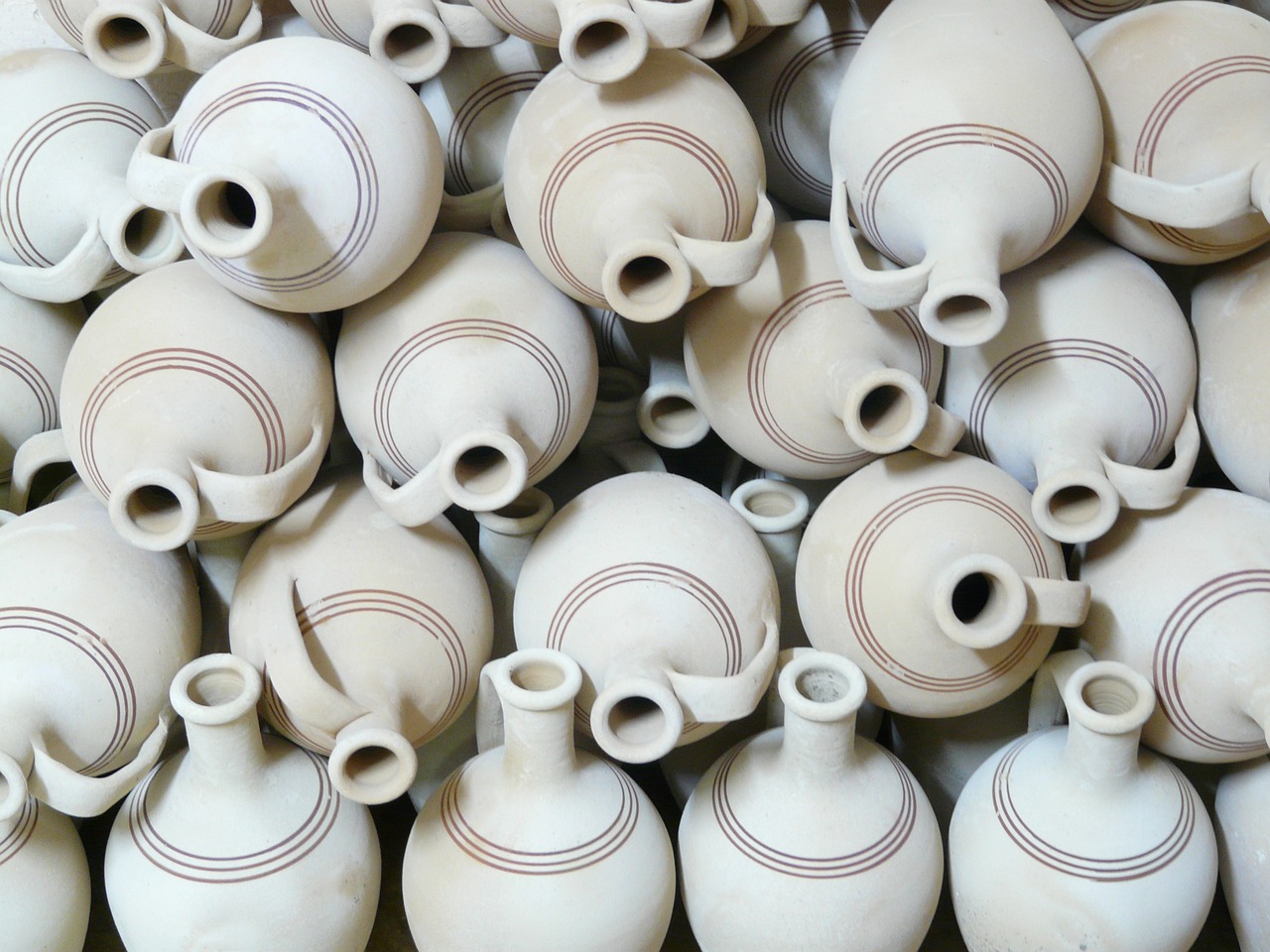 white pottery - kind of art