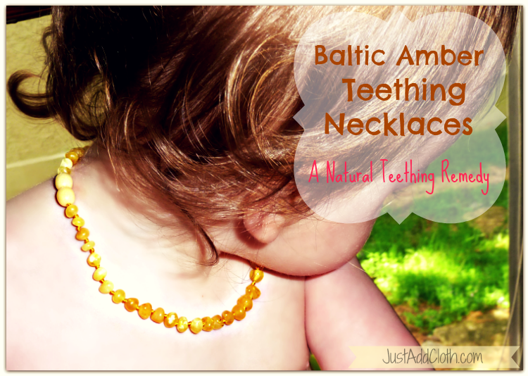 spark of amber teething necklace