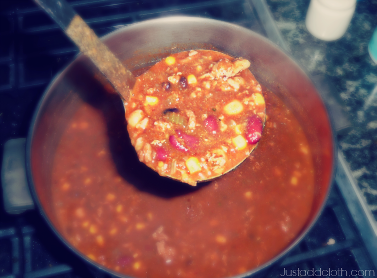 three bean chili soup